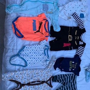 Baby boy clothes 0-3 months
